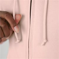 FELPA DONNA ORGANICA CON CAPPUCCIO E ZIP